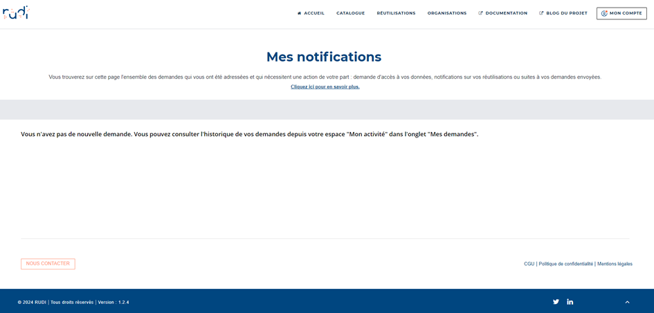 Mes notifications